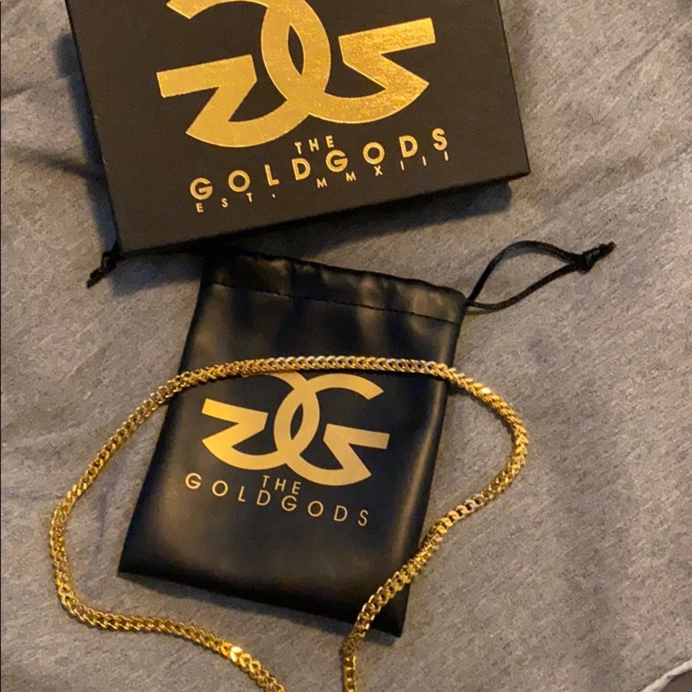 Gold gods 18k Franco Gold Chain